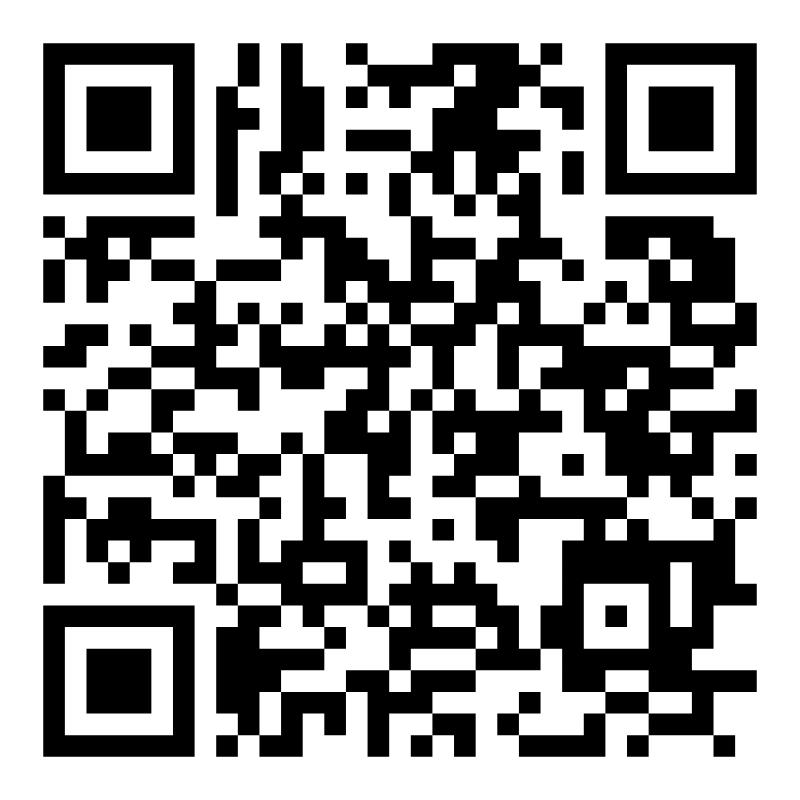Kuva QR-koodista, joka johtaa Moodin tapahtumat ja info WhatsApp-kanavalle.